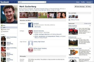 Facebook Profile 2010